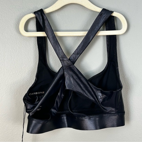 Carbon38 cross cross sports bra takara shine small black - Picture 3 of 6